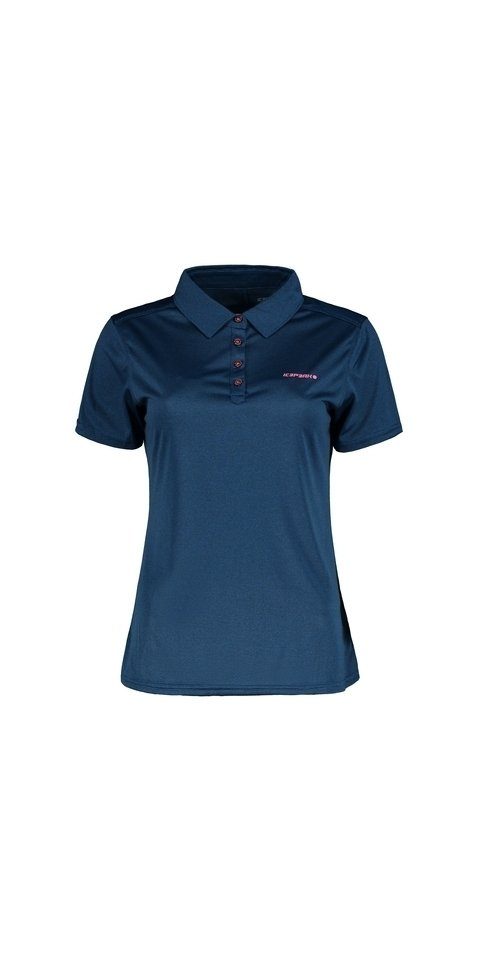 Icepeak T-Shirt »Icepeak Damen Funktionsshirt Polo-Shirt Browning blau«