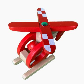 goki Spielzeug-Hubschrauber Helikopter Goki, Rotorblatt am Hubschrauber zum Drehen