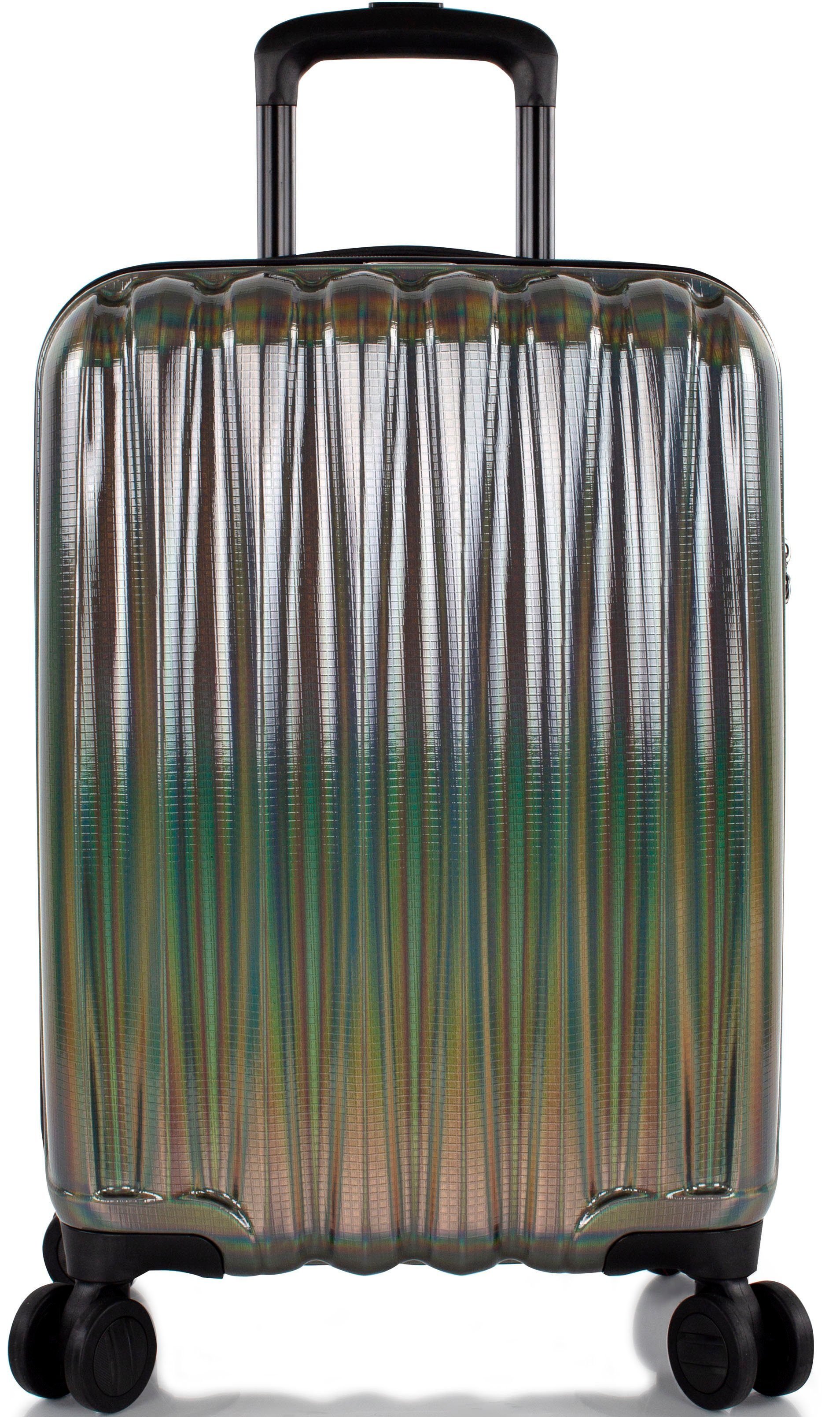 Heys Hartschalen-Trolley Astro, verschiedene Größen und Farben, 4 Rollen, Heys Reisegepäck TSA Schloss Volumenerweiterung