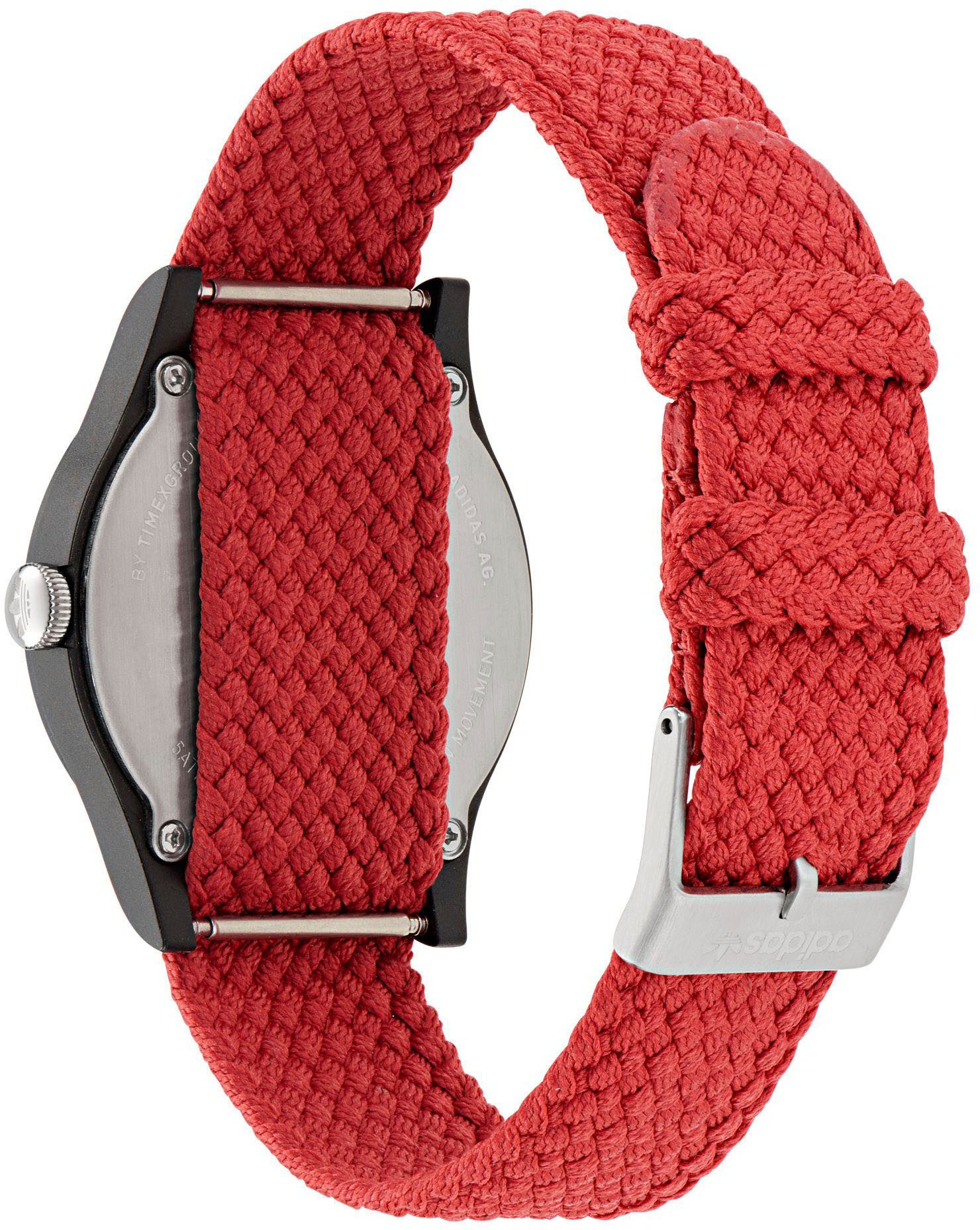 adidas Originals Quarzuhr GAME ONE AOSY250272I, Armbanduhr, Herrenuhr, Damenuhr,Nylonarmband,wasserabweisend bis 5 bar