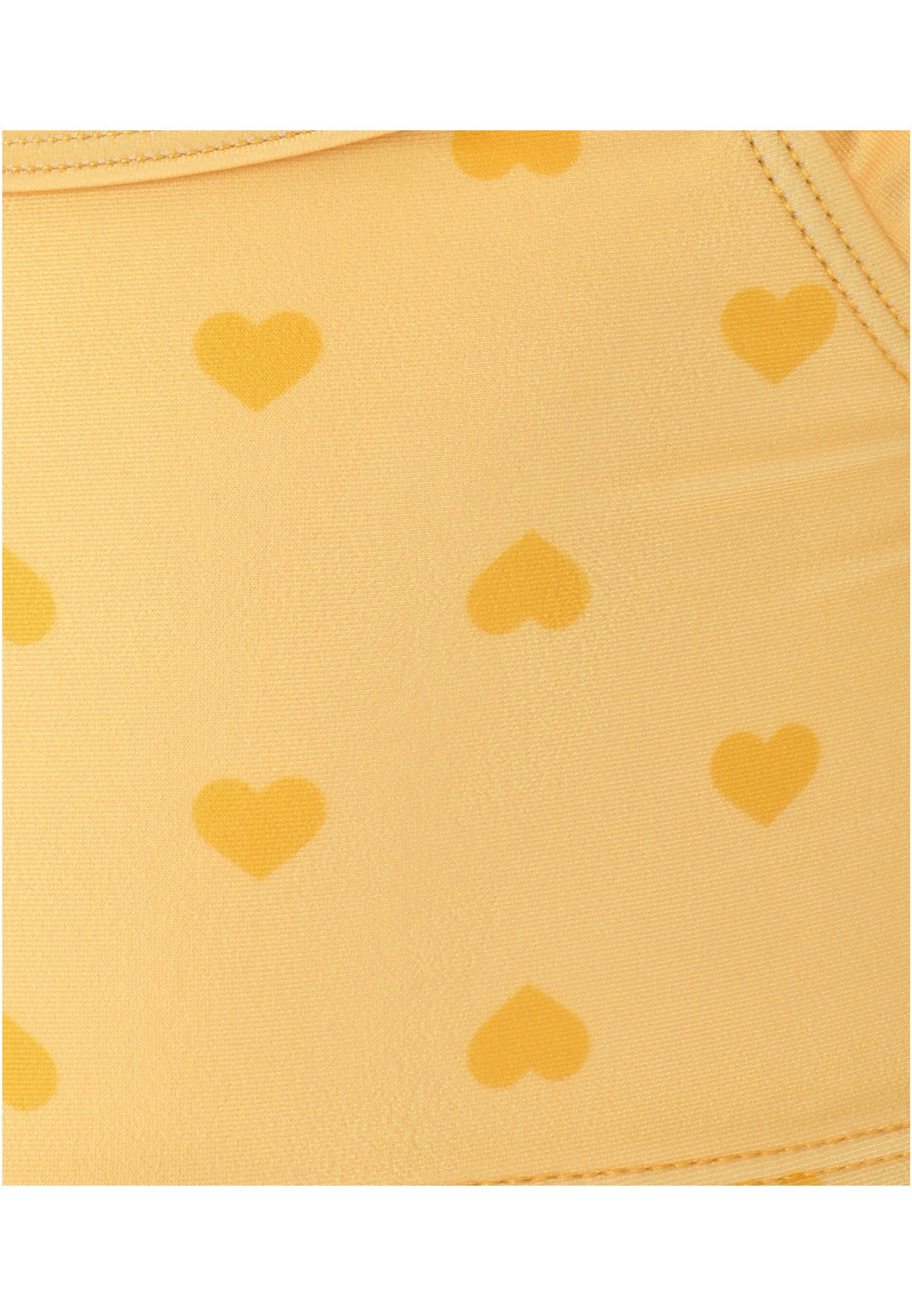 gelb-gelb Balconette-Bikini Carly ZIGZAG stylischem Rüschendetail mit