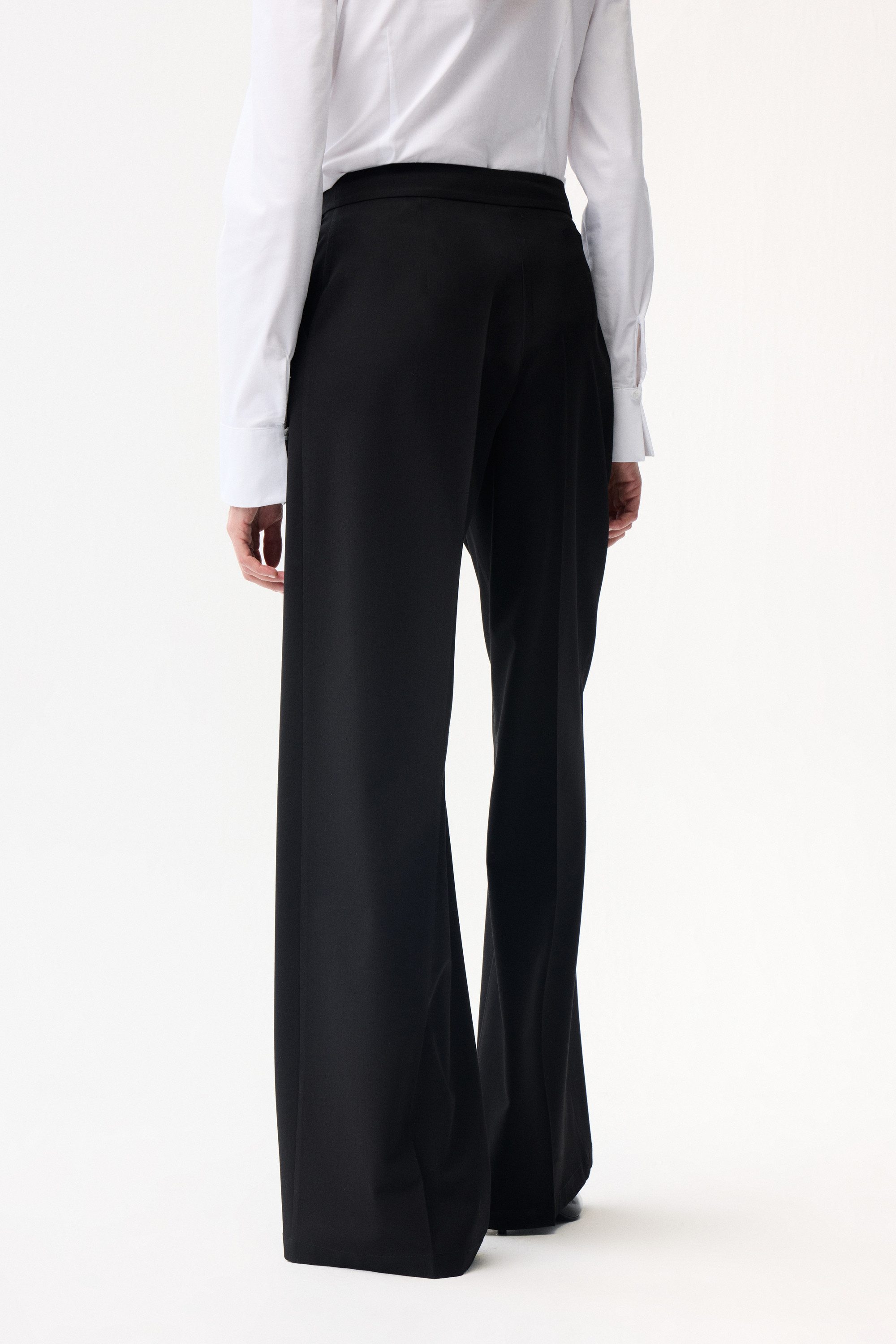 adL Stoffhose Weit geschnittene Hose mit Taschen – Bild 3 von 5