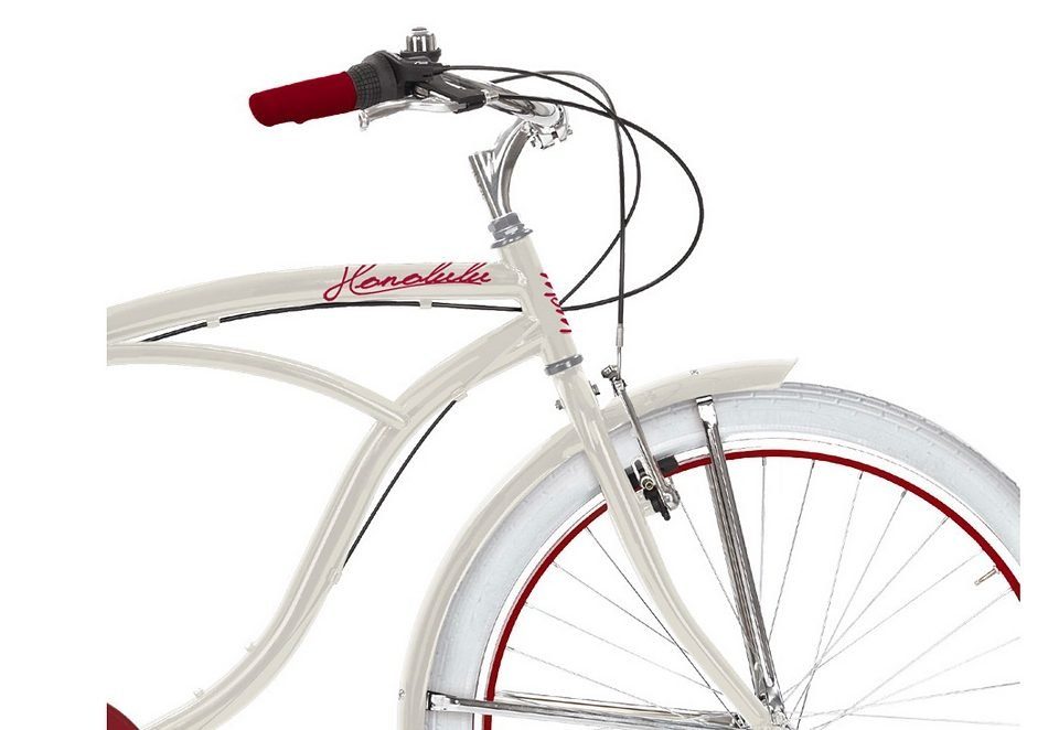 MBM Cruiser Honolulu Man, Model 125, 6-speed Shimano Tourney derailleur, derailleur gears, for men, derailleur gears