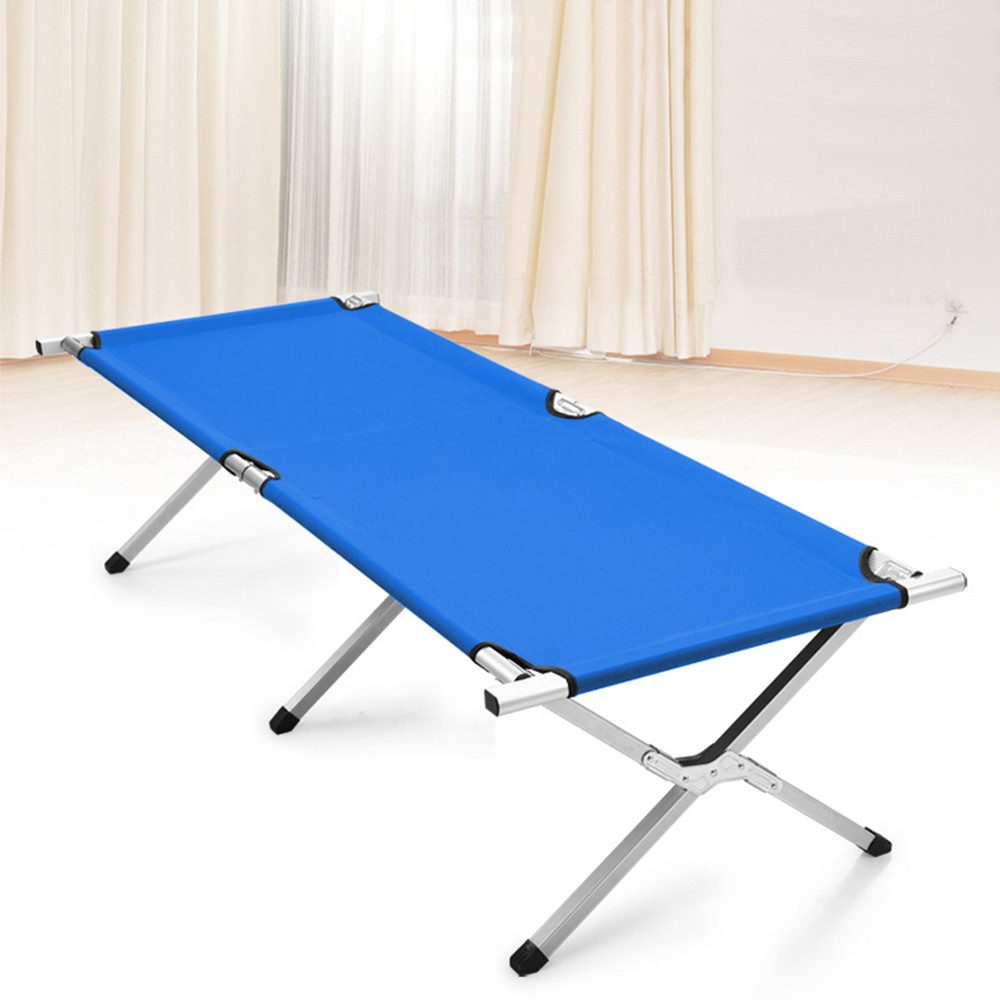 Feldbett Campingbett Klappbett Campingliege Gästebett aus Aluminium
