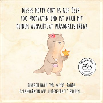 Mr. & Mrs. Panda Notizbuch Ozeanografin Leidenschaft - Transparent - Geschenk, Schenken, Meeresb Mr. & Mrs. Panda, Handgefertigt