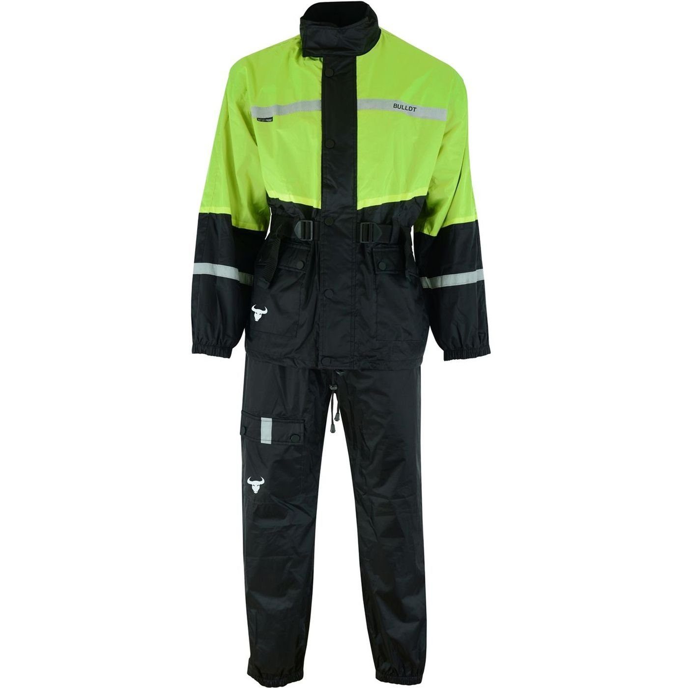 BULLDT Regenoverall BLD-Rainsuit-1 BULLDT Herren Motorrad Regenkombi Regenjacke Regenhose