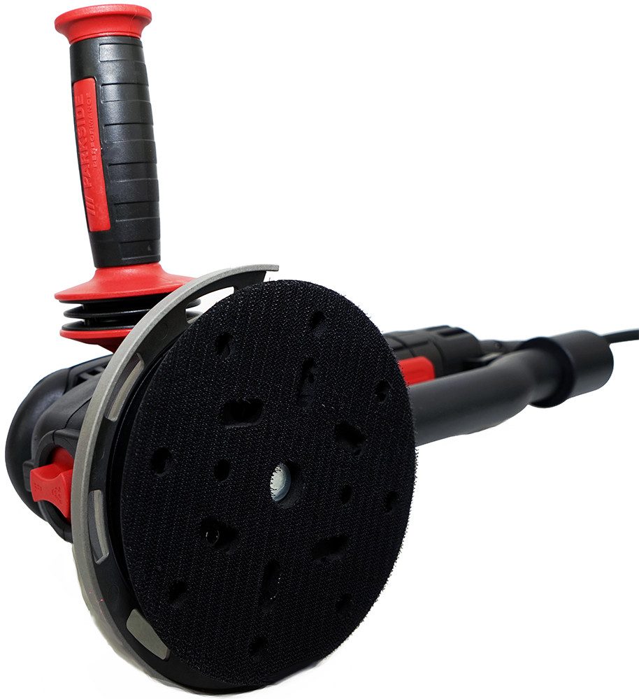 PARKSIDE PERFORMANCE® Exzenterschleifer Handschleifer PPEXS 750 im Transportkoffer