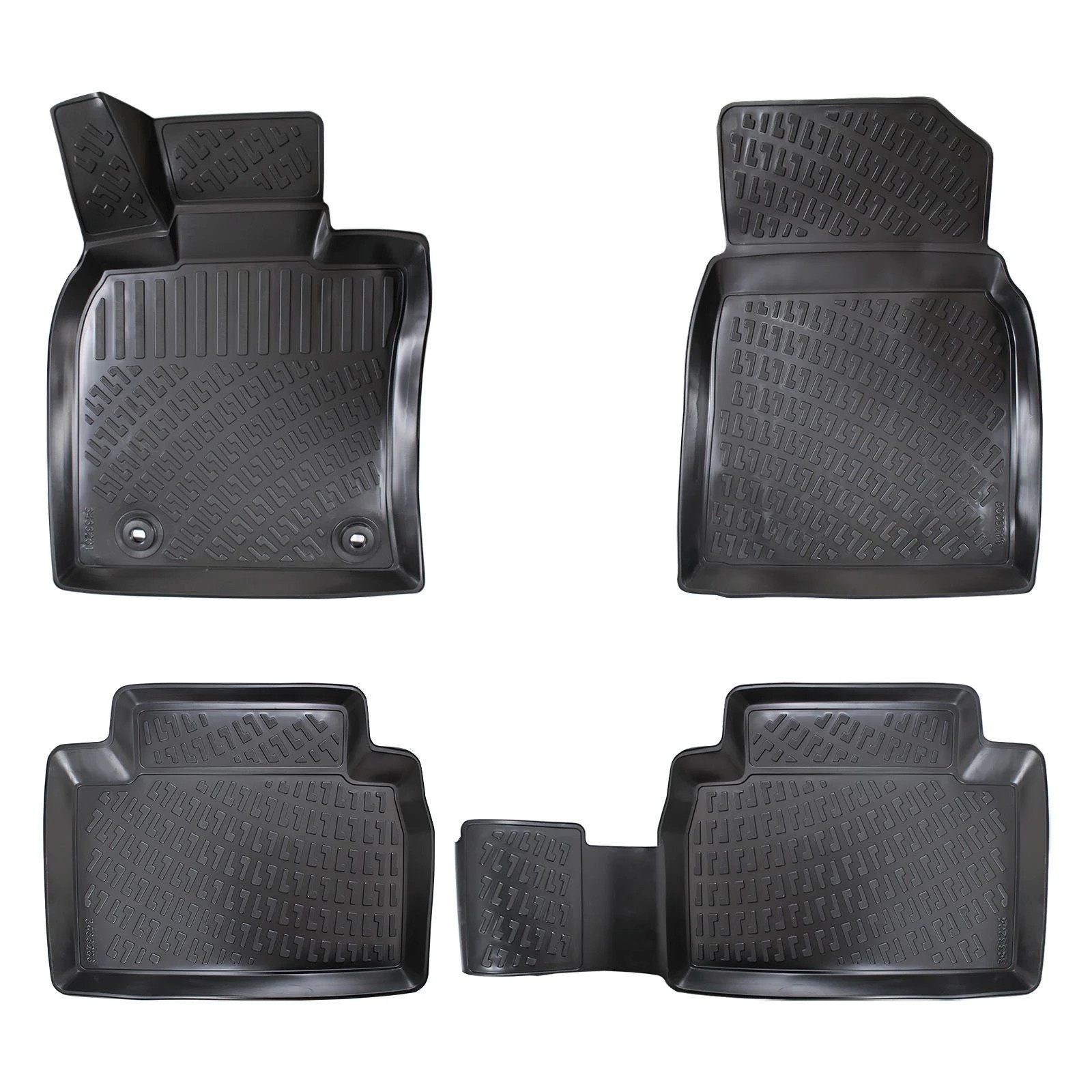 fussmattenprofi.com Auto-Fußmatte 3D Auto Fussmatten für Toyota Camry XV50/XV55 2011-2017 (1 St), für Toyota Toyota Camry
