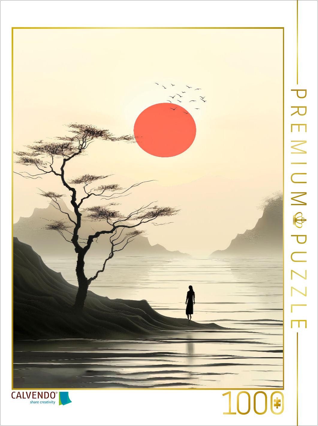 CALVENDO Puzzle CALVENDO Puzzle Japan, Mensch und Natur, 1000 Teile Lege-Größe 64x48c, 1000 Puzzleteile