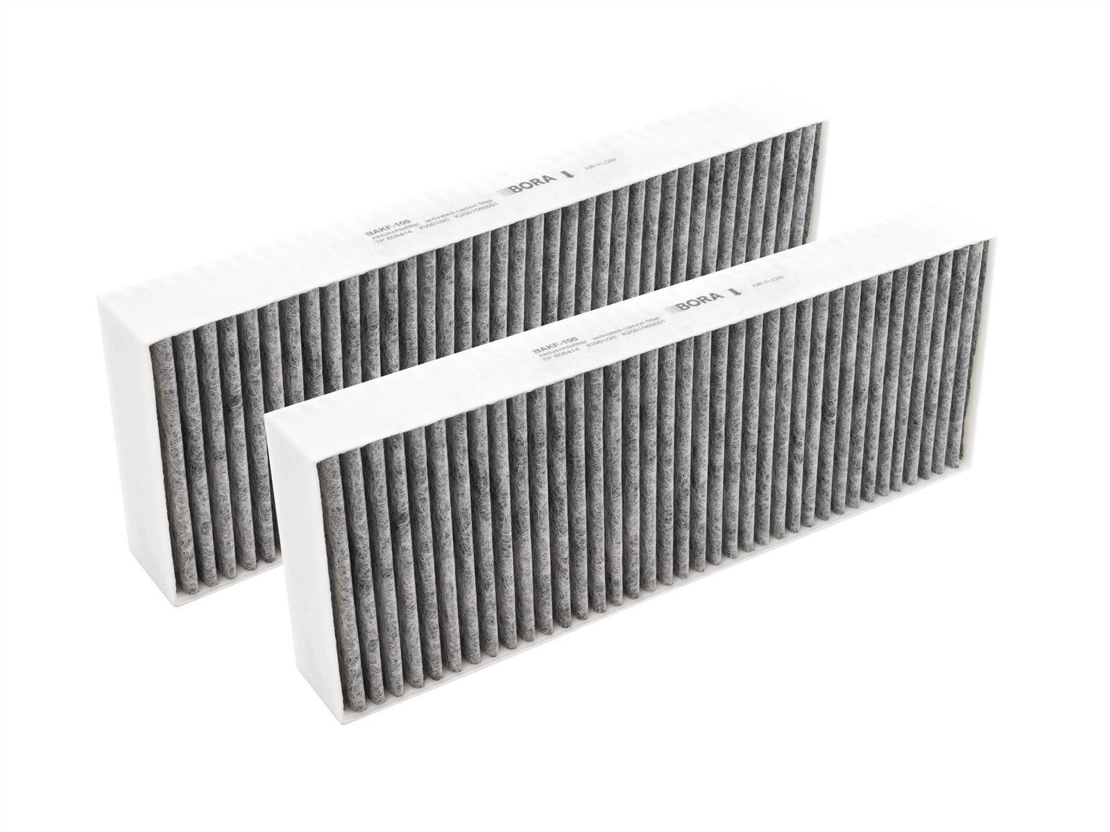 Bora Aktivkohlefilter BAKFS Original Aktivkohlefilter-Set (2 Stück)