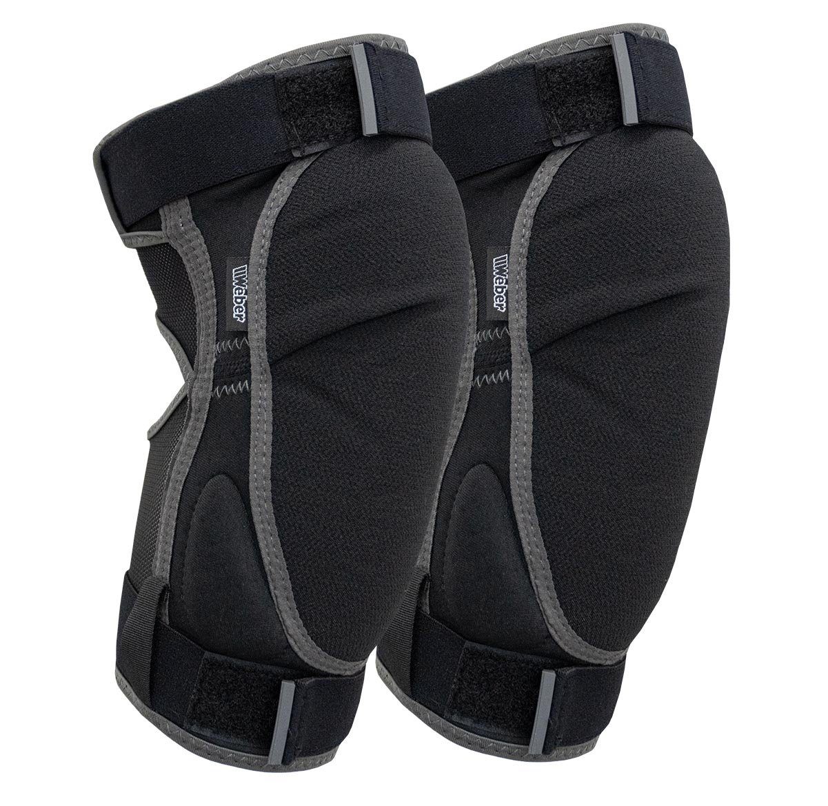 Weber GmbH Ellenbogenprotektor Weber Ellenbogenschützer schwarz L (Set, 2-tlg., 2x Ellenbogenschützer in schwarz), flexibel, Aushärtung bei Aufprall, wiederverwendbar