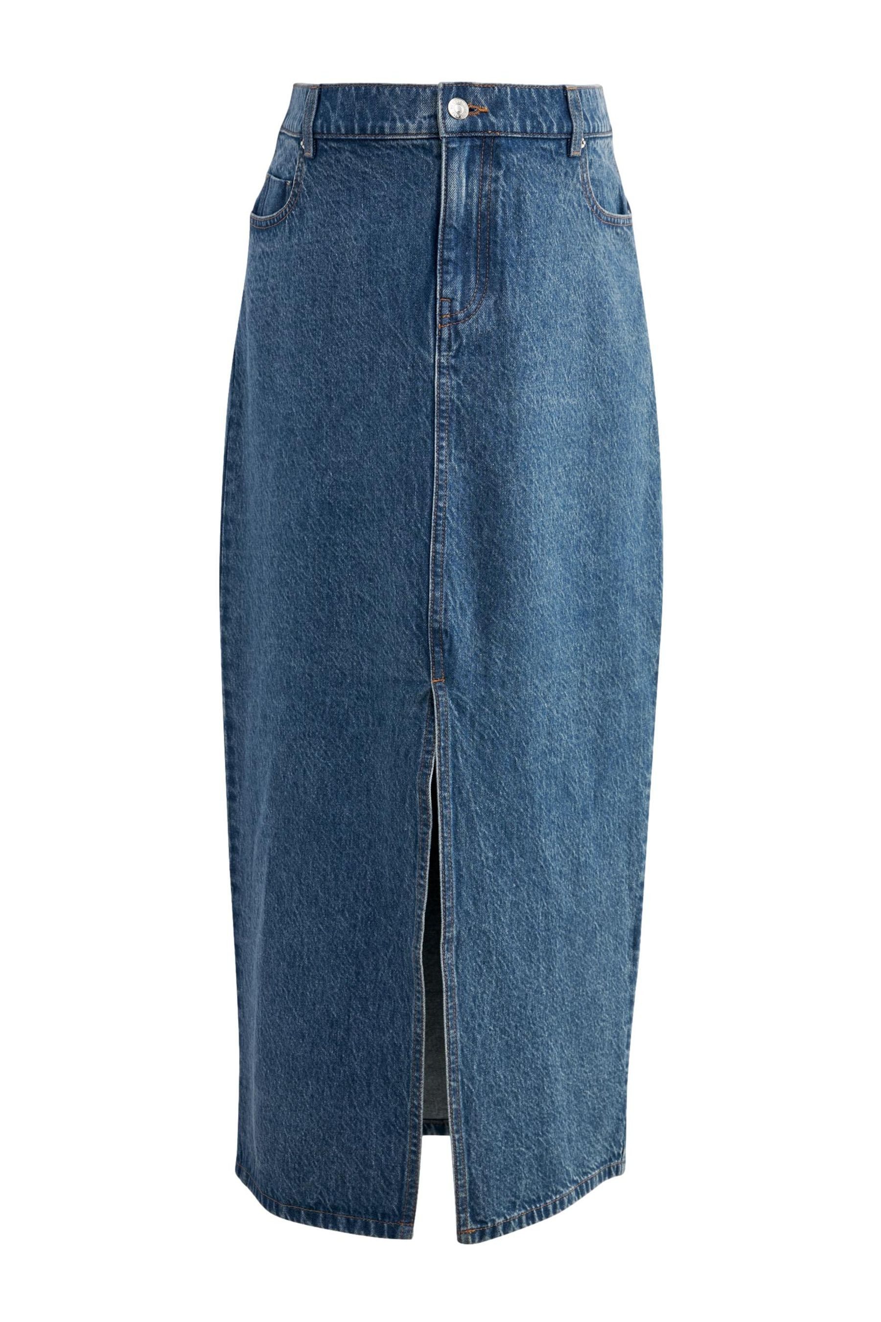 Next Umstandsrock Midaxi-Rock aus Denim, Umstandsmode günstig online kaufen