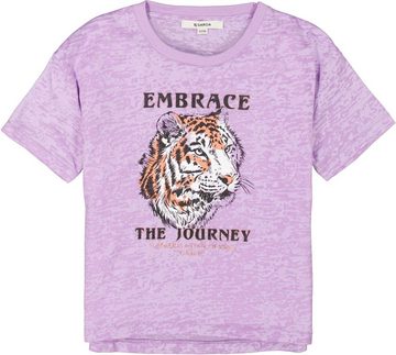 Garcia T-Shirt mit Tigerprint