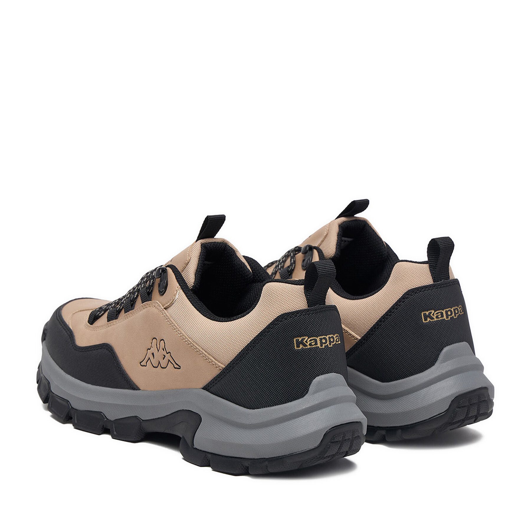 Kappa Kappa Herren Turnschuhe 5907964185901 Beige, Schwarz Walkingschuh – Bild 3 von 5