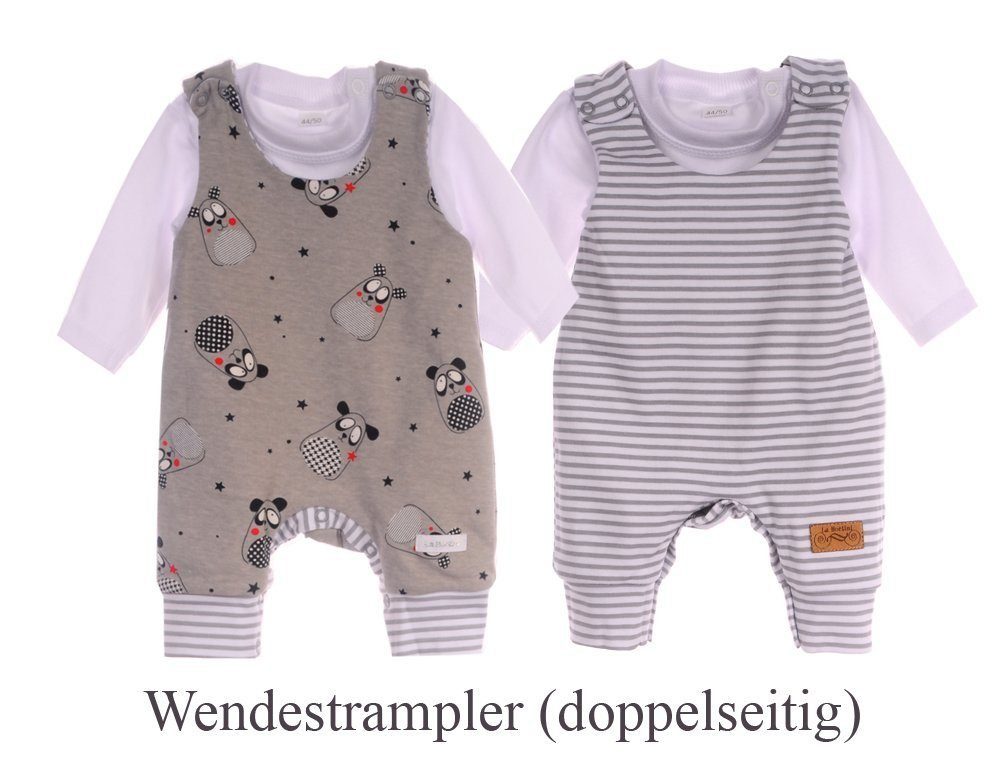 La Bortini Strampler, Jäckchen & Socken Erstausstattungspaket Baby Shirt 74 62 Mütze Mütze 68 Strampler 50 56