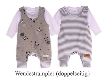 La Bortini Strampler, Jäckchen & Mütze Erstausstattungspaket Baby Strampler Mütze Socken Shirt 50 56 62 68 74