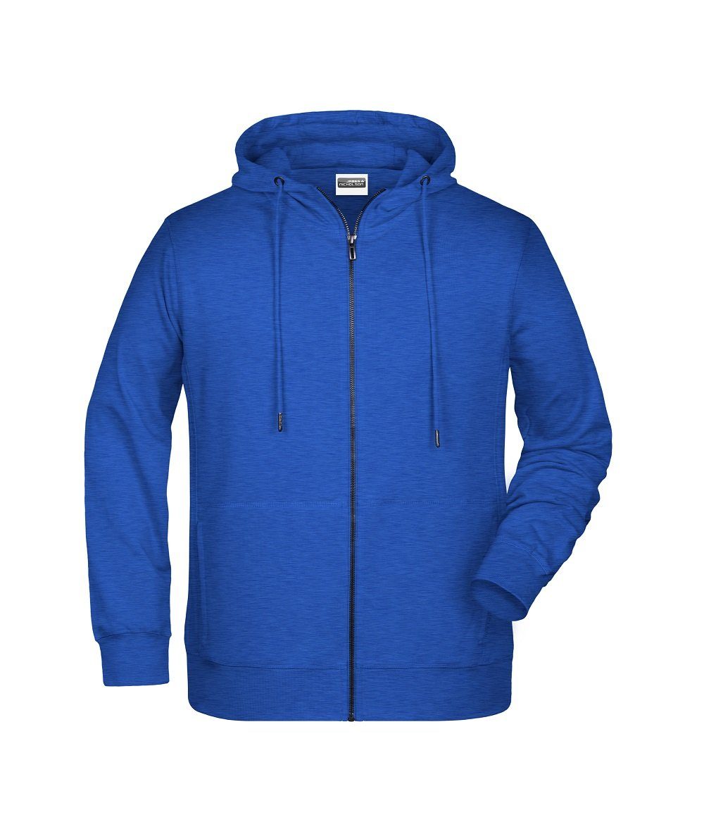 Daiber Hoodie James & Nicholson JN 8026 Herren Kapuzen Sweatjacke gekämmte ringgesponnen