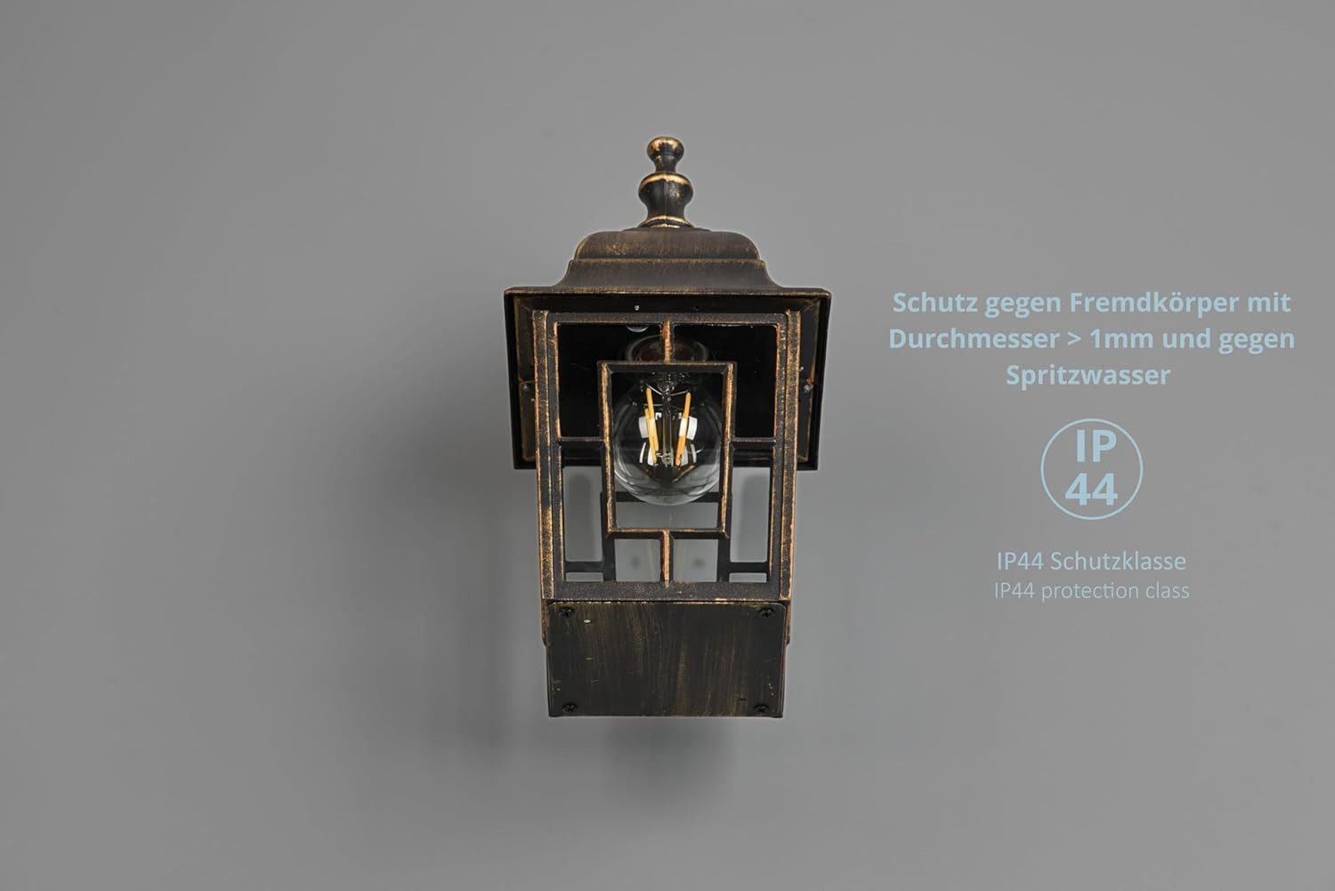 lightling Außen-Wandleuchte Volker, ohne Leuchtmittel, IP44 Outdoor, Wandmo günstig online kaufen