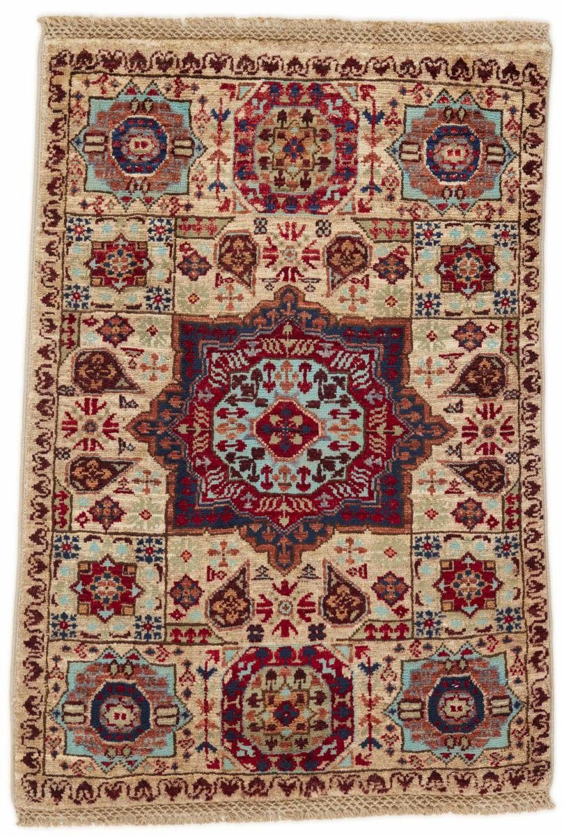 Orientteppich Mamluk 61x91 Handgeknüpfter Orientteppich, Nain Trading, rechteckig, Höhe: 6 mm | Kurzflor-Teppiche