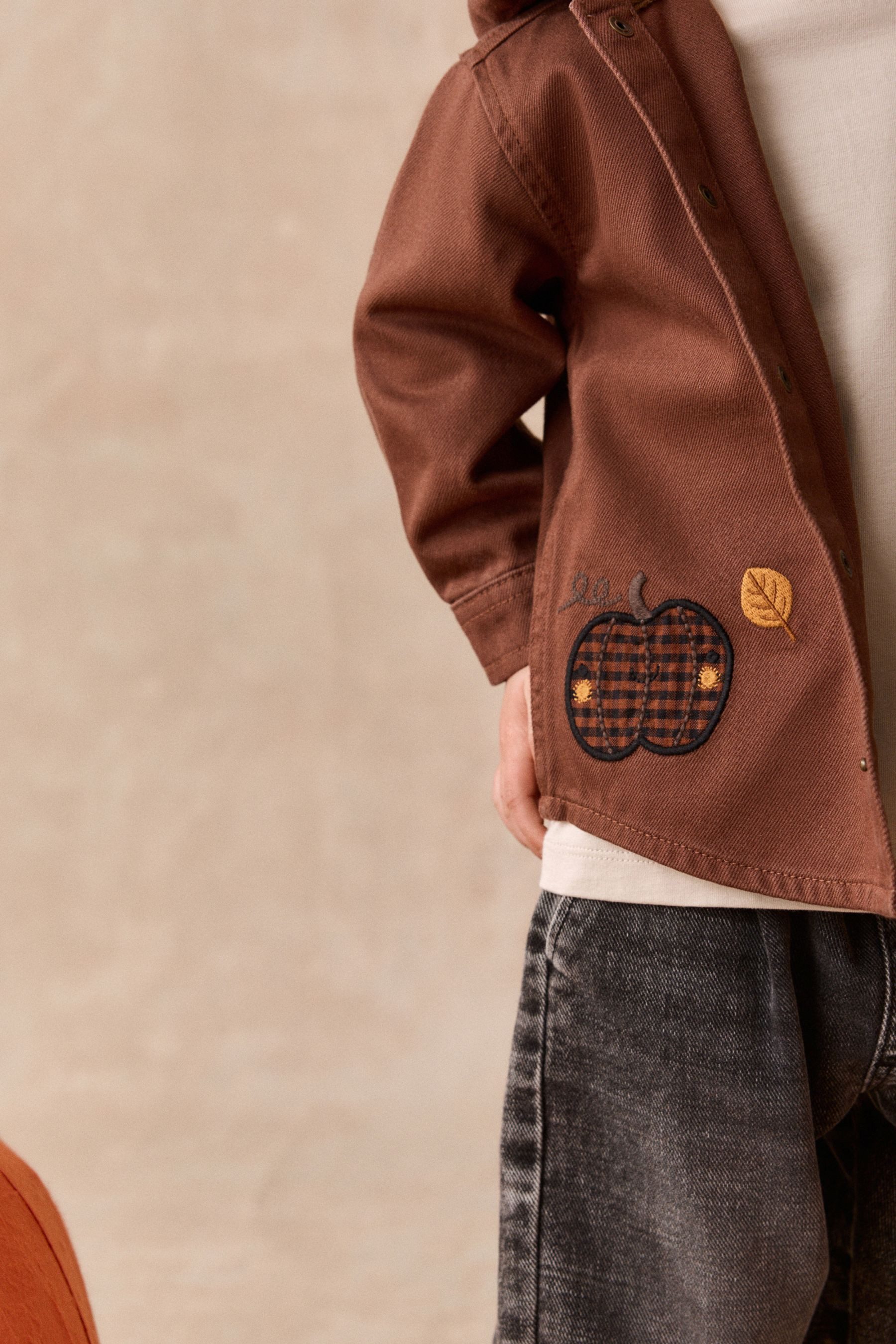 Next Langarmhemd Langarm-Overshirt mit Kapuze (1-tlg) – Bild 4 von 5