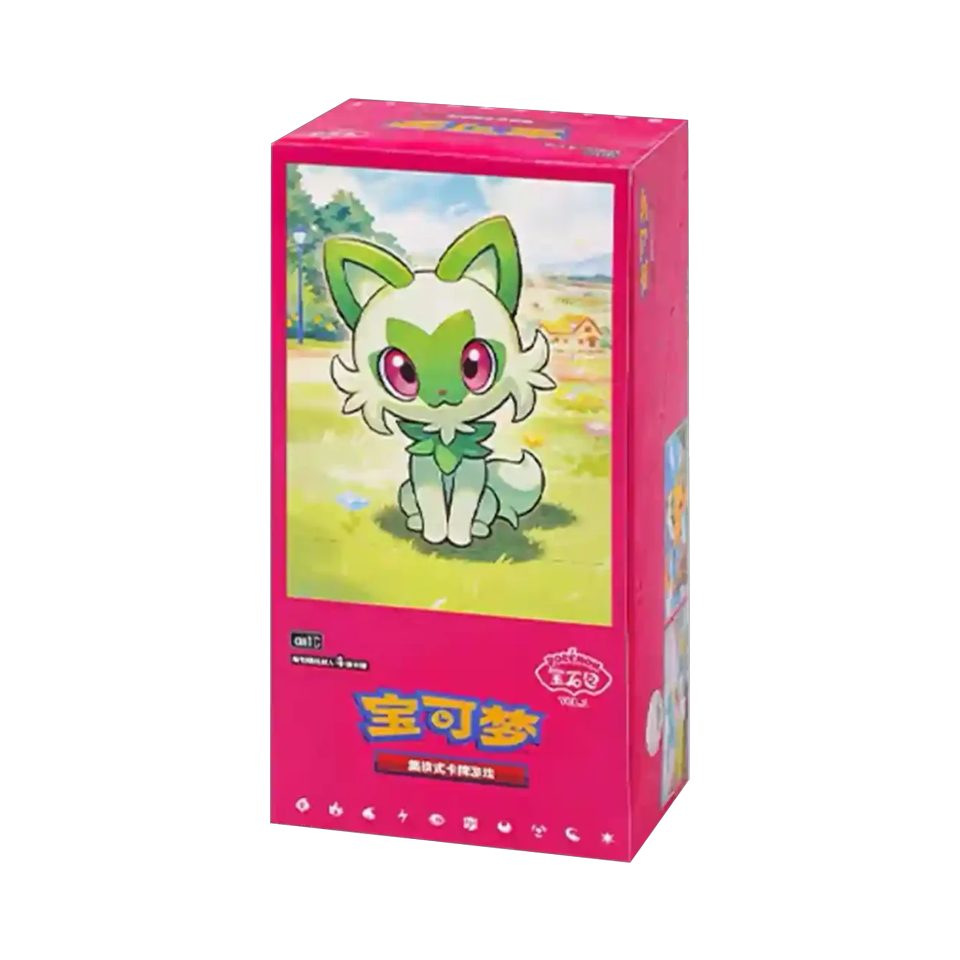 The Pokémon Company Sammelkarte Pokemon Gem Pack Vol. 1 Booster Display CBB1C Chinesisch