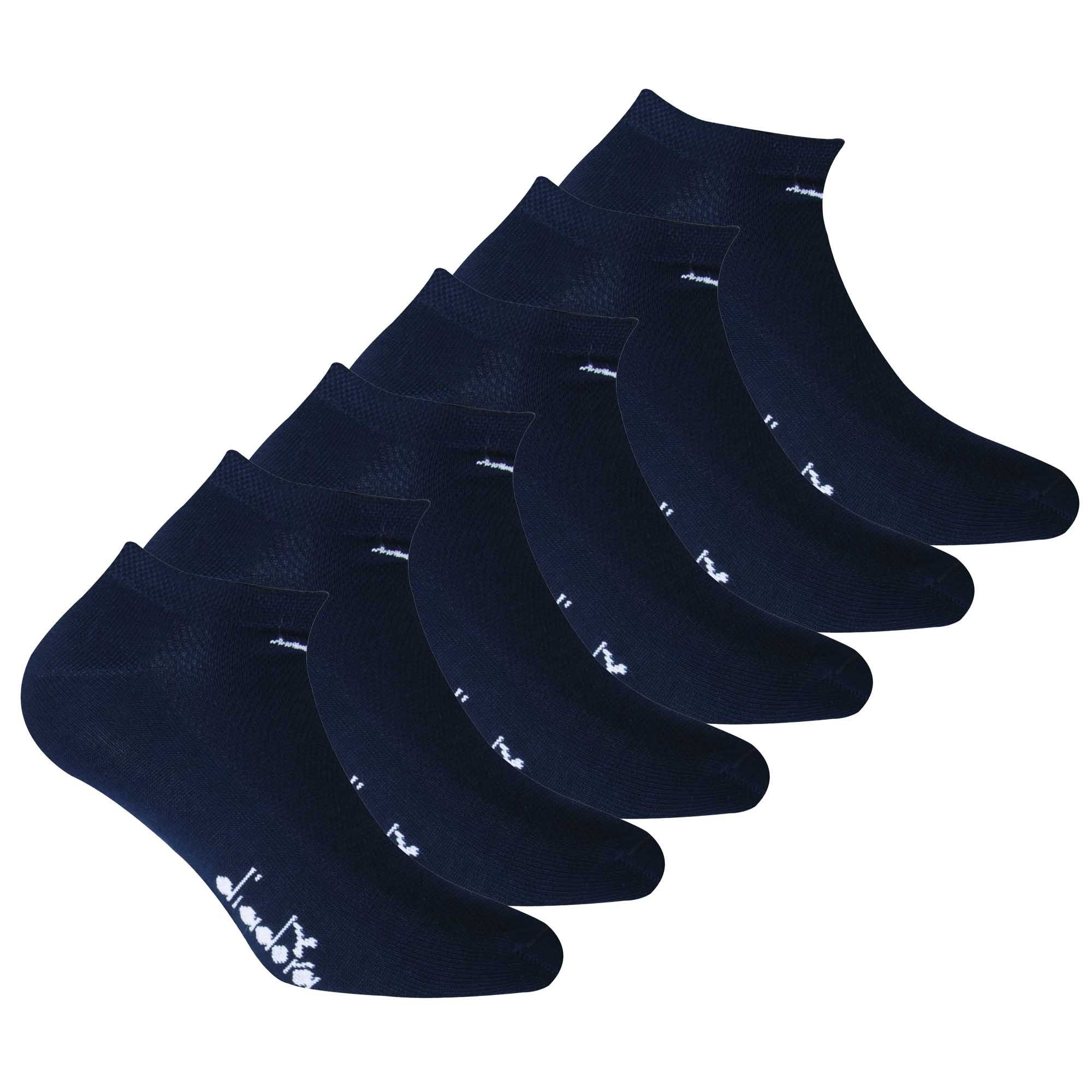 Diadora Sneakersocken Unisex Socken 6er Pack Baumwolle (Packung, 6er Pack)