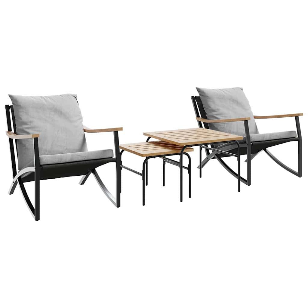 vidaXL Gartenlounge-Set 4-tlg. Balkonmöbel Set mit günstig online kaufen