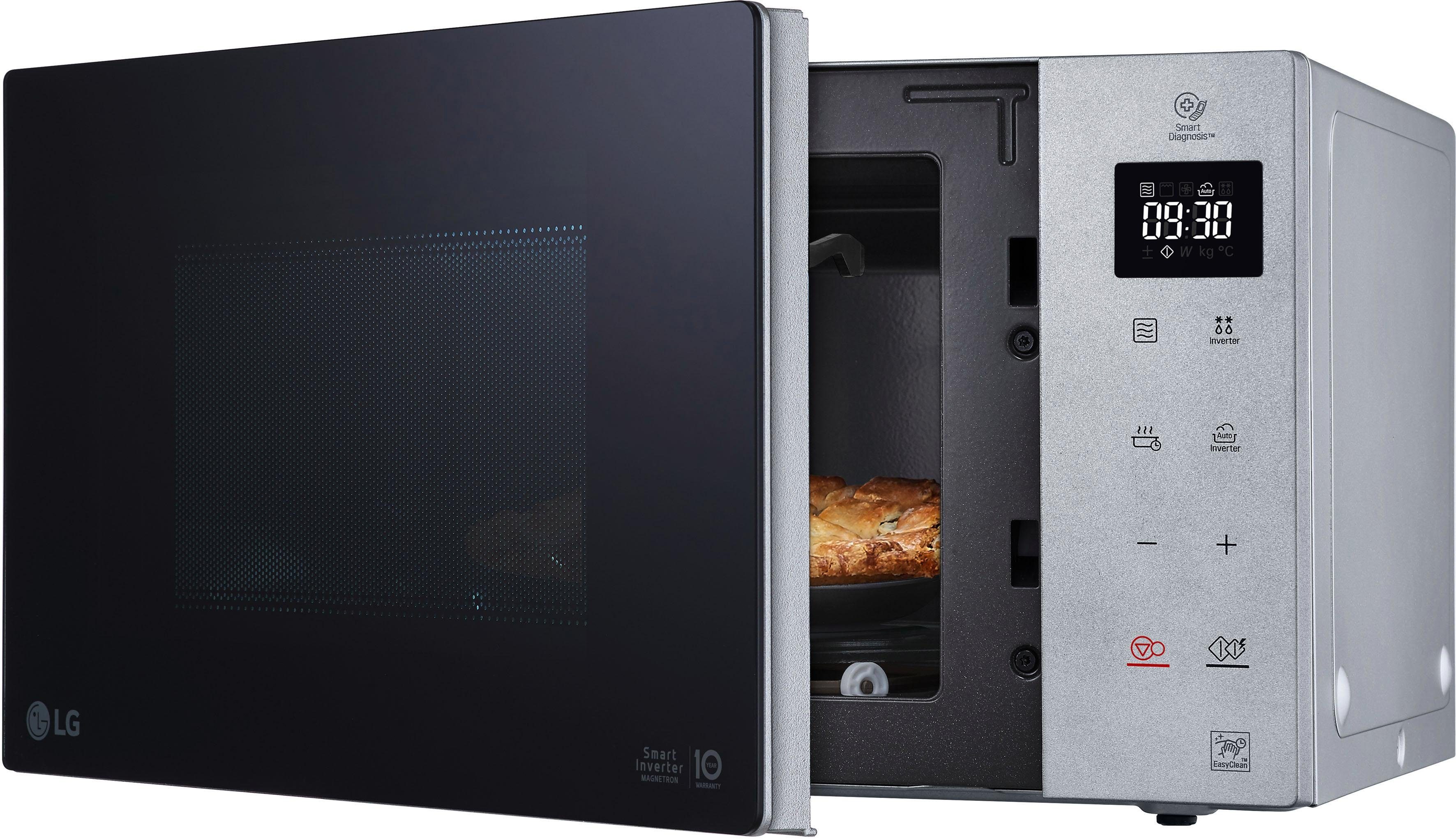 LG Mikrowelle MH 6535 GIT, Grill, 25 l, Smart Inverter Technologie