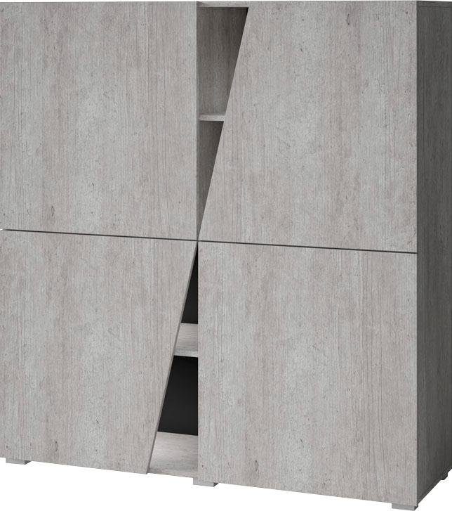 TRENDMANUFAKTUR Highboard PALAMOS - TRENDMANUFAKTUR
