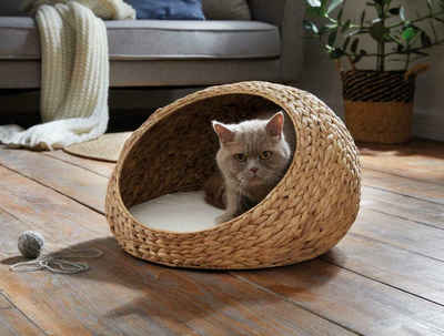 Home-trends24.de Tierbett Tierbett Katze Korb Decke Kissen Sofa Hunde Tier Höhle Schlafplatz