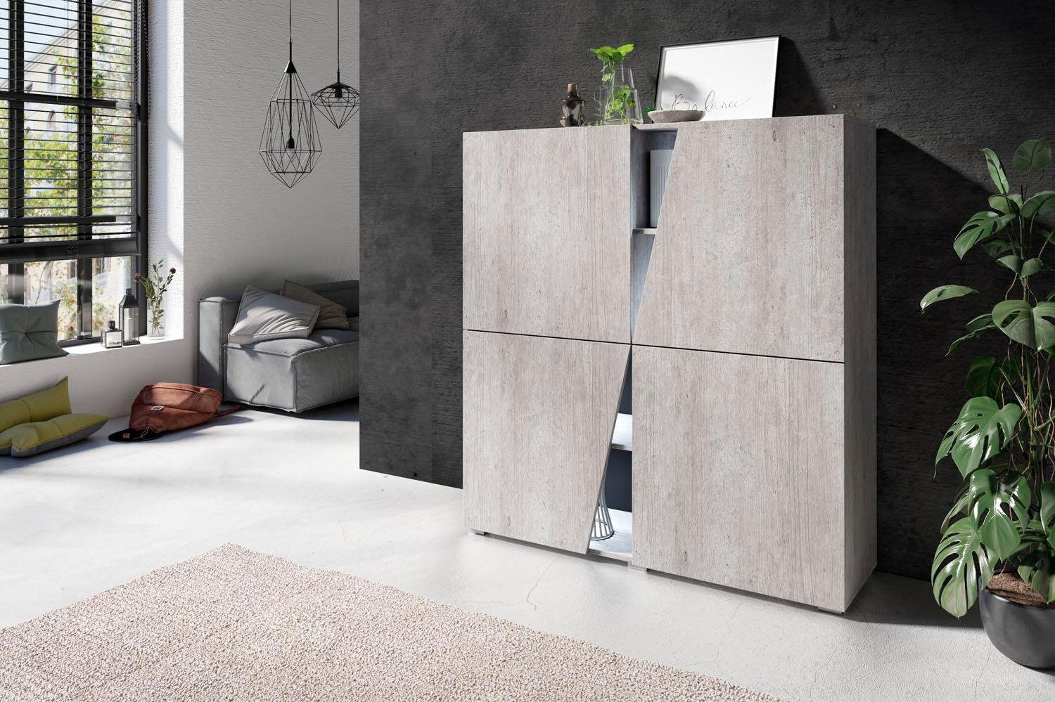 TRENDMANUFAKTUR Highboard PALAMOS - TRENDMANUFAKTUR