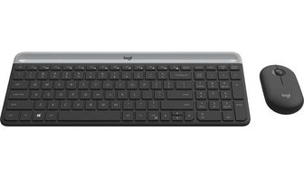 LOGITECH »Slim Wireless MK470« Tast...