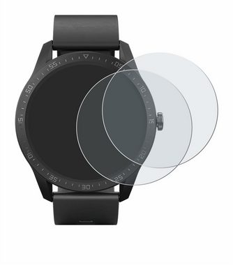 BROTECT Schutzfolie für SilverCrest Fitness-Smartwatch Touch Display, Displayschutzfolie, 2 Stück, Folie matt entspiegelt