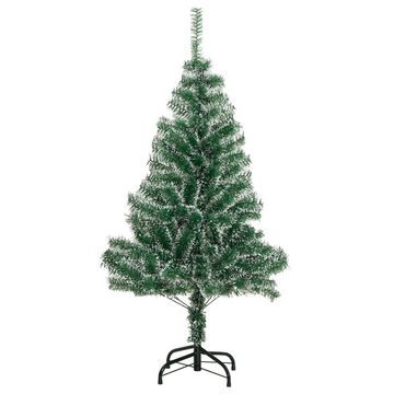 vidaXL Künstlicher Weihnachtsbaum Künstlicher Weihnachtsbaum mit Schnee Kugeln 150 LEDs 150 cm