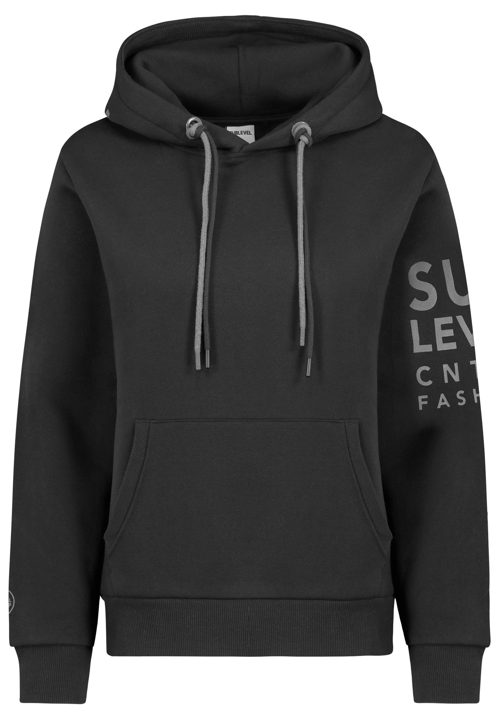 SUBLEVEL Kapuzenpullover Hoodie Damen Kapuzenpullover Kapuzensweater günstig online kaufen