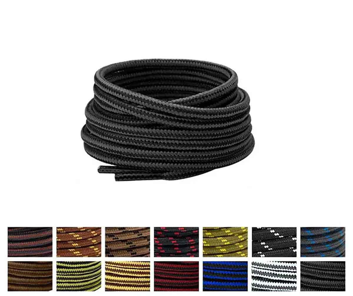 Basicwear Germany Schnürsenkel Schnürsenkel für Wanderschuhe, Arbeitsschuhe