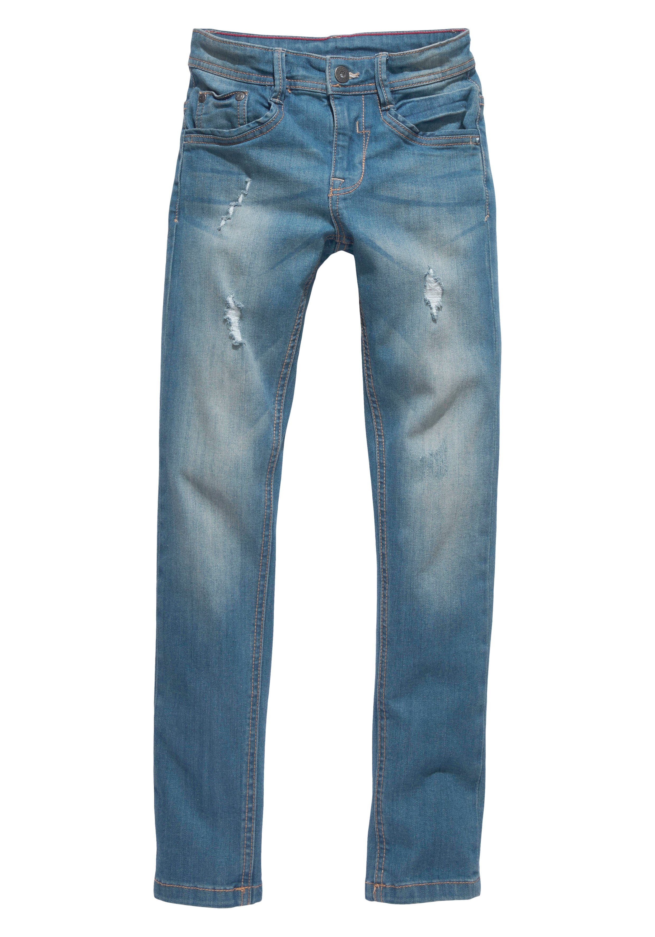 Arizona Stretch-Jeans mit schmalem Bein für günstig online kaufen