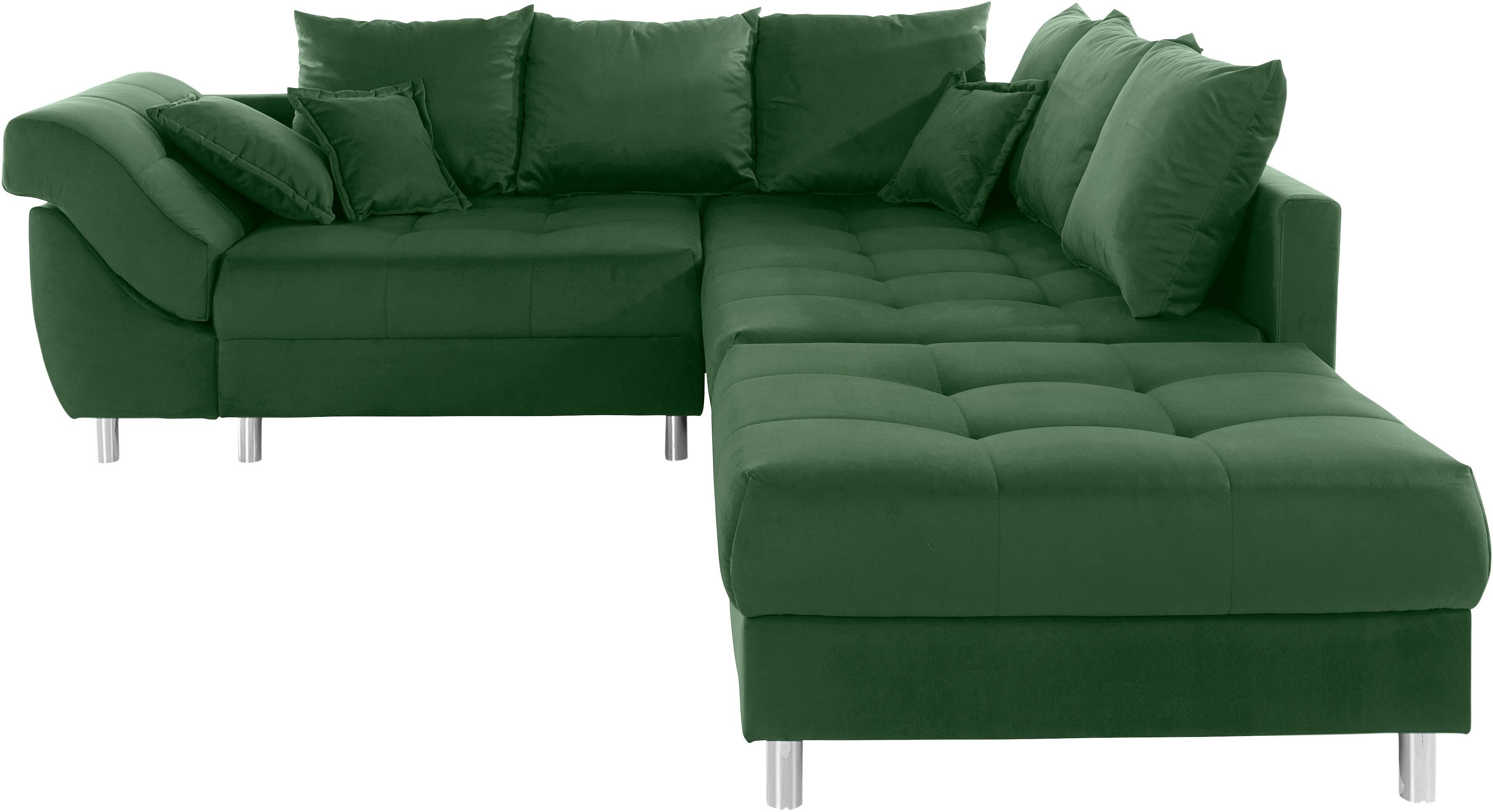 COLLECTION AB Ecksofa "(Spar-Set) Innsbruck L-Form und Hocker", (Spar-Set), günstig online kaufen