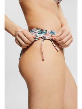 Esprit Bikini-Hose Recycelt: Slip mit Tropical-Print