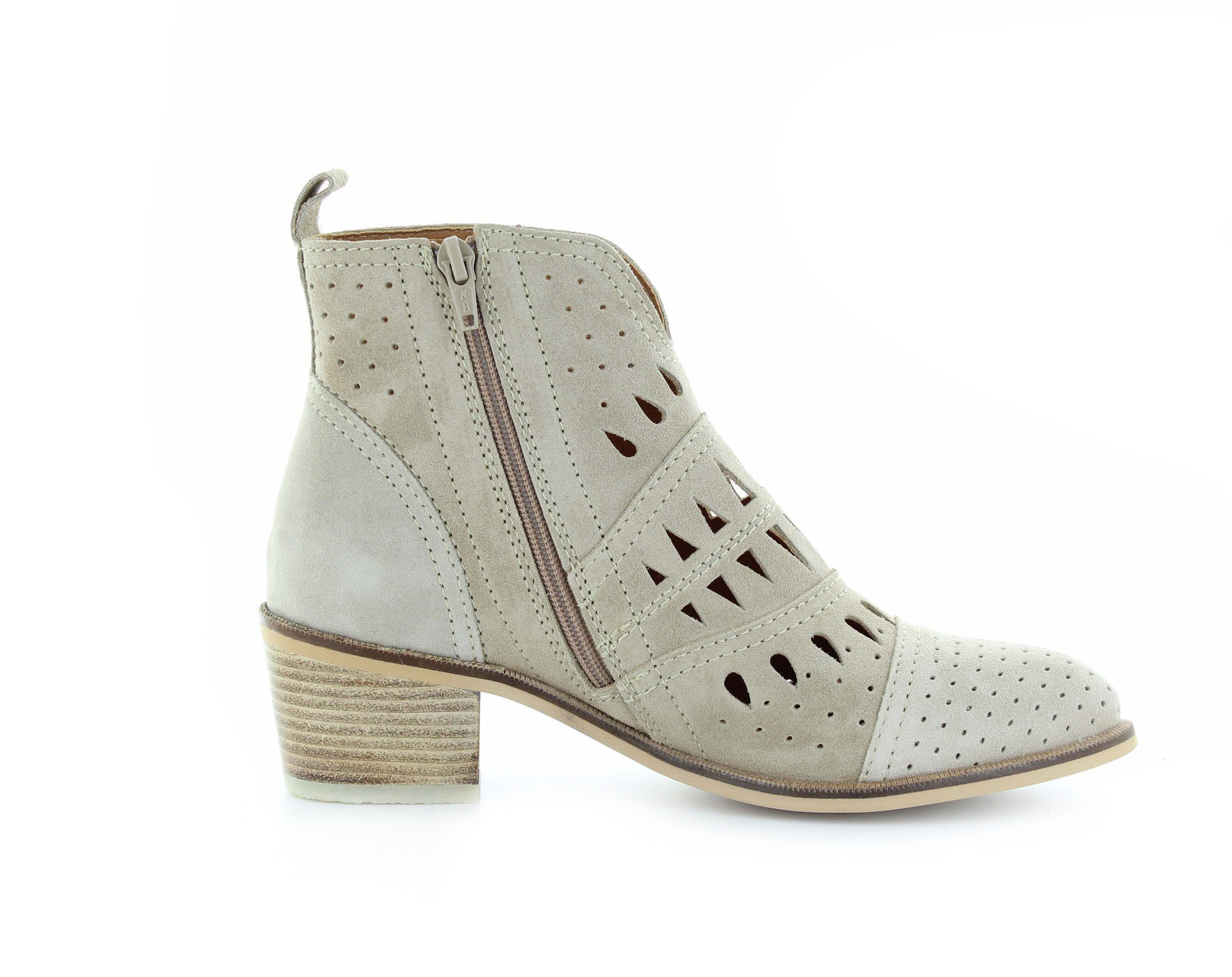 Alpe Woman Shoes NELLY Westernstiefelette Reißverschluss