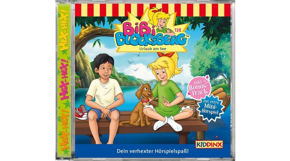 Kiddinx Hörspiel-CD Bibi Blocksberg 138 - Urlaub am See