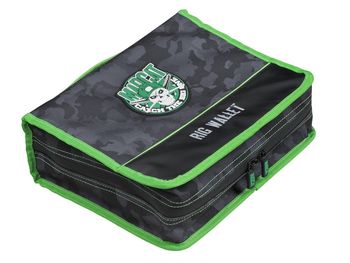 MADCAT Angelrollentasche Madcat Rig Wallet 28x23x10cm 8 Folders - Angeltasche für Rigs