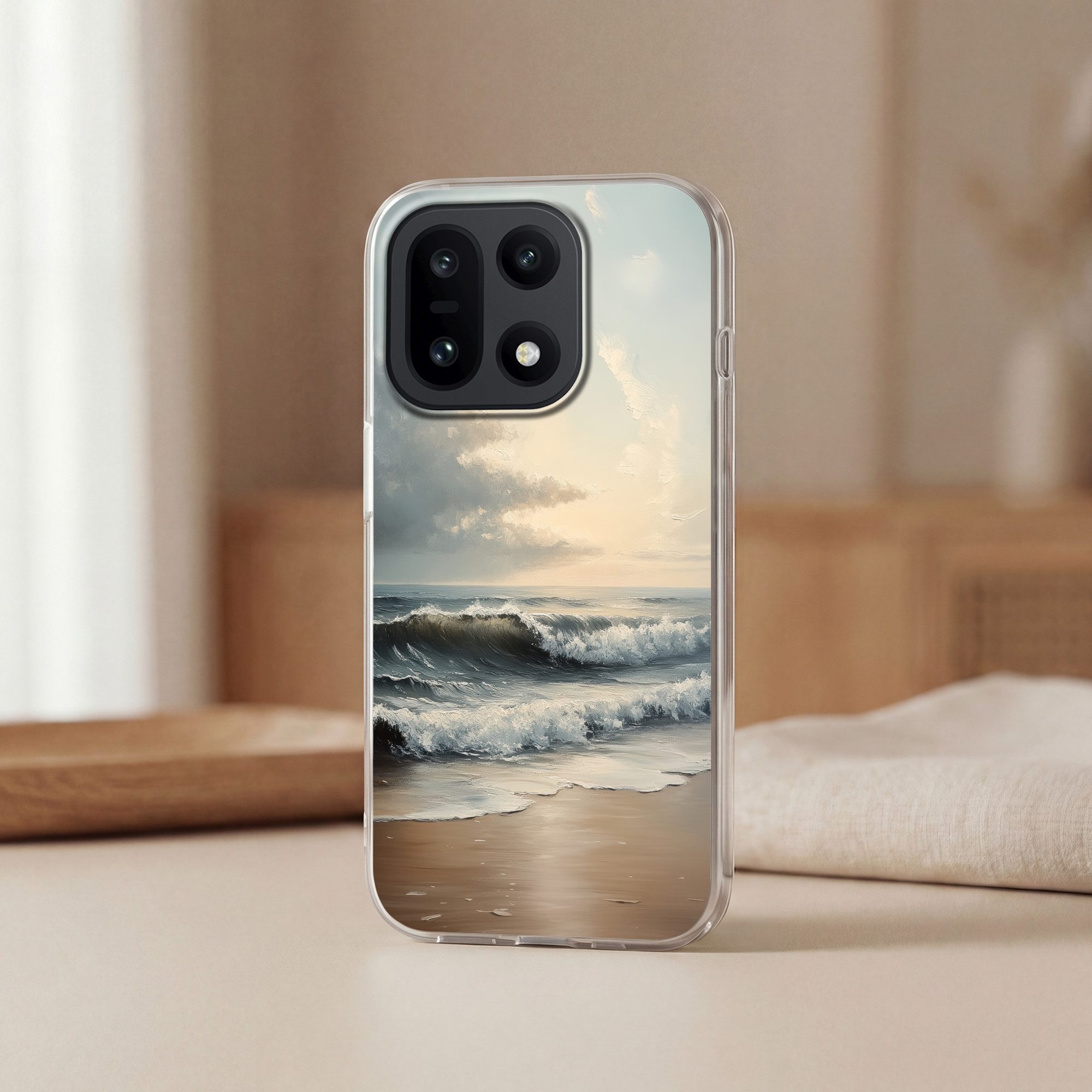 MuchoWow Handyhülle für OnePlus 15 Strand - Meer - Sonnenuntergang, Phone Case, Silikon, Schutzhülle Dünn