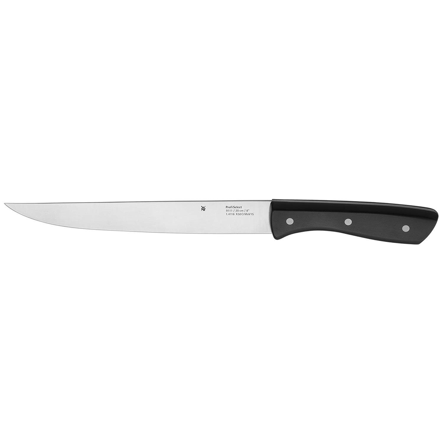 WMF Messerblock ProfiSelect (7tlg), geschmiedet, 6 1 Eichenholz aus Spezialklingenstahl Block Messer