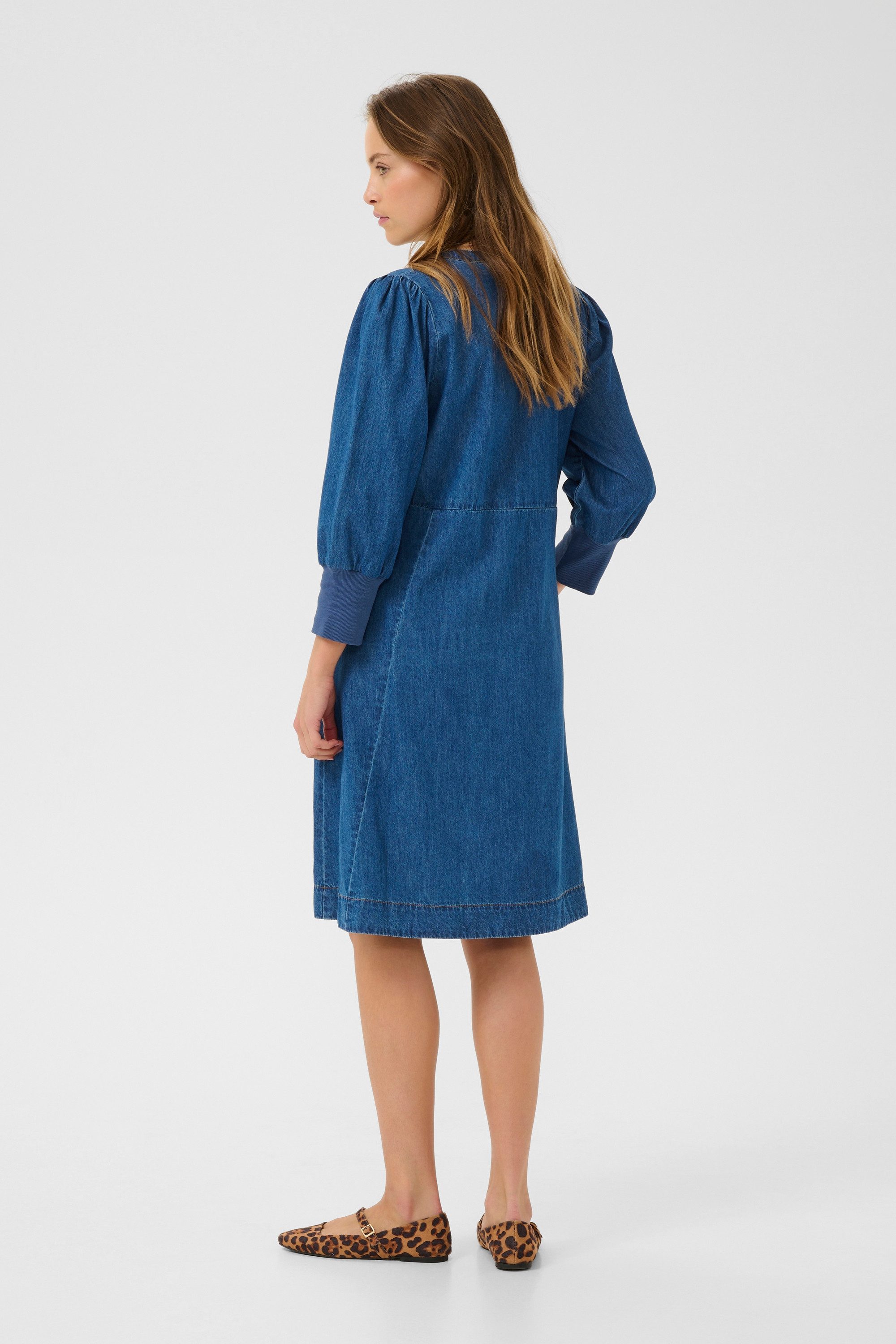 Culture Jeanskleid Denimkleid CUarpa – Bild 5 von 5