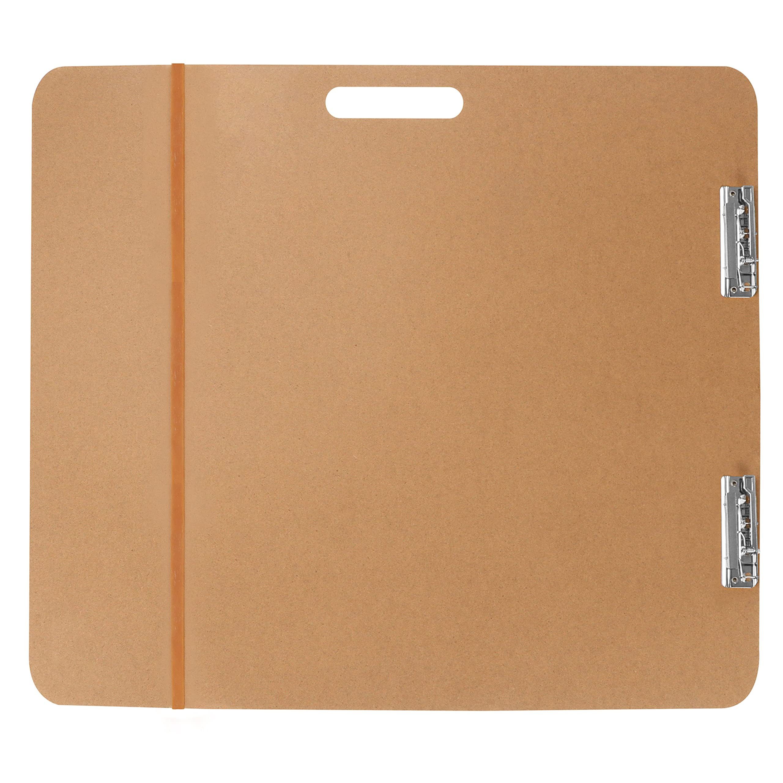 Kurtzy Kratzbrett Holz-Klemmbrett für Künstler - 66 x 58,3 cm, (1-tlg)