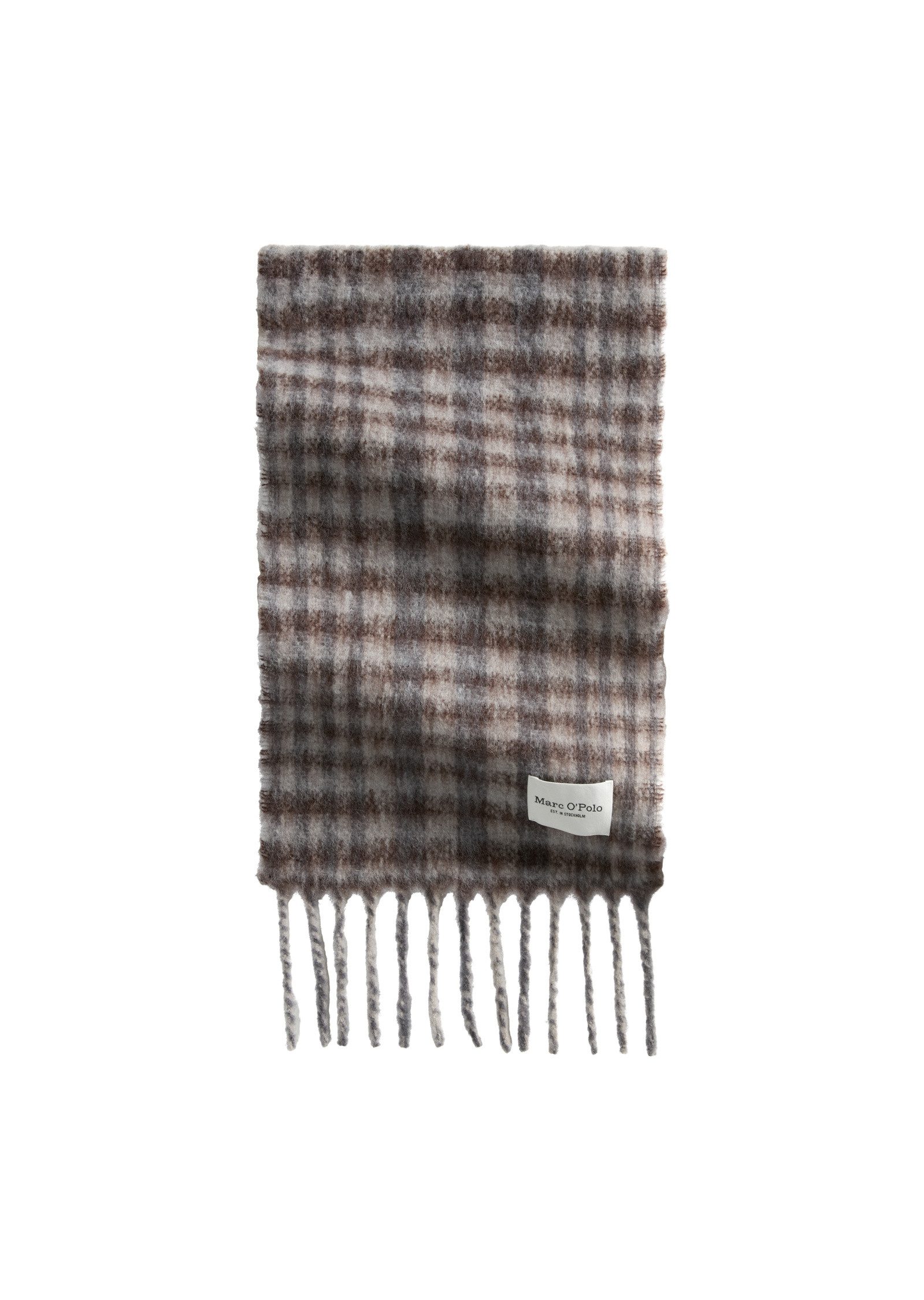 Marc O'Polo DENIM Schal aus Schurwolle-Alpakawolle-Mix günstig online kaufen