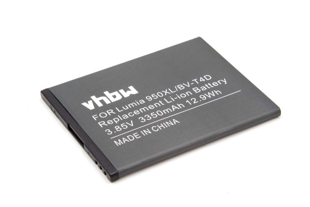 vhbw passend für Microsoft / Nokia Lumia 950 XL, 950 XL Dual Sim, 950XL, Smartphone-Akku 2950 mAh