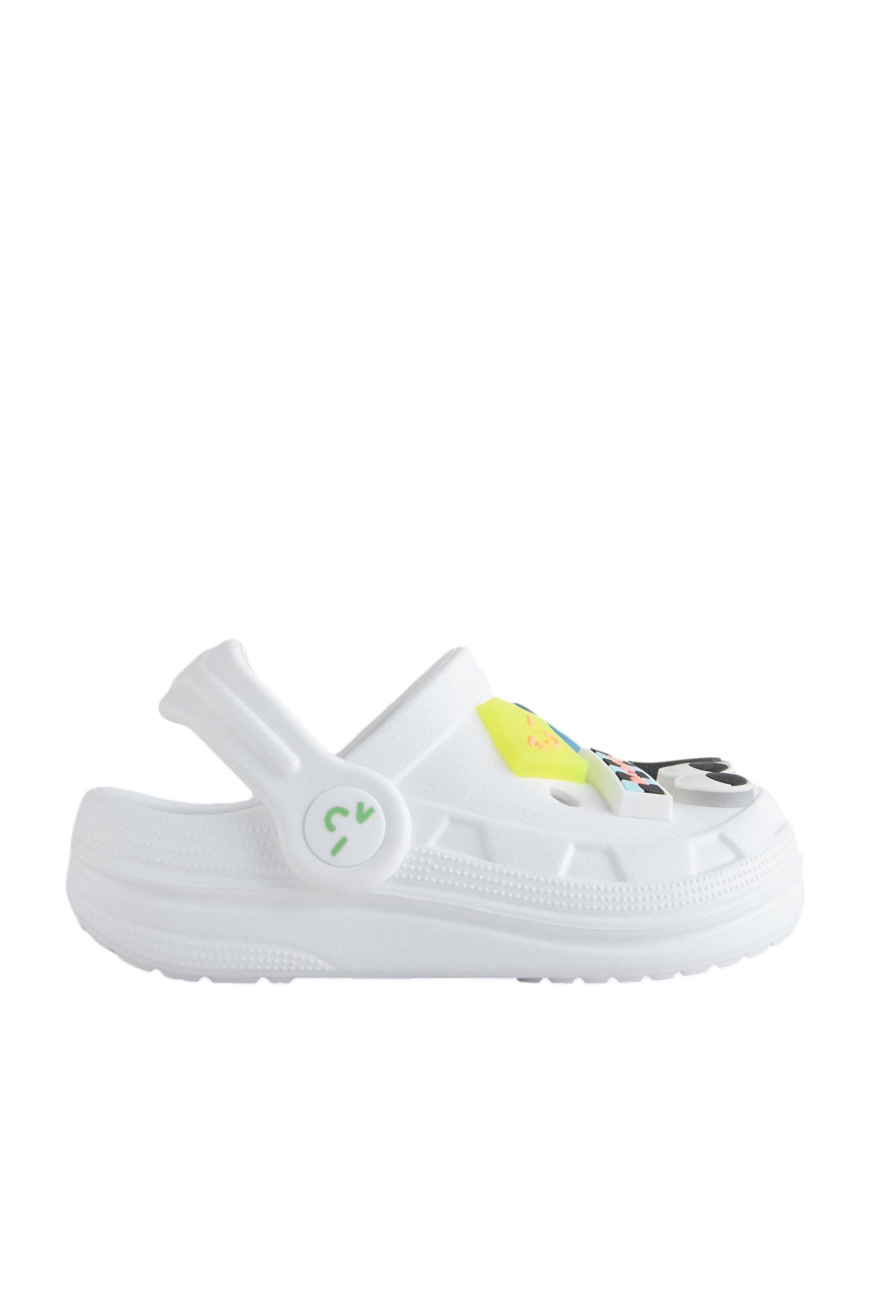 Clogs mit Motiv und Fersenriemen Clog