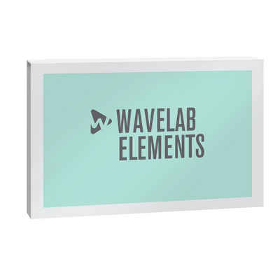 Steinberg Spielzeug-Musikinstrument, Wavelab Elements 11 Retail Mastering Software - Editor Software